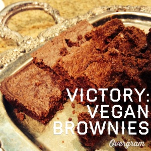 Vegan Brownies at UTA