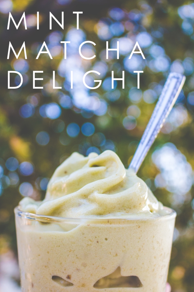 Mint Matcha Nice Cream | plantcrush.co