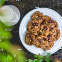 Ginger Chai Chocolate Chip Cookies
